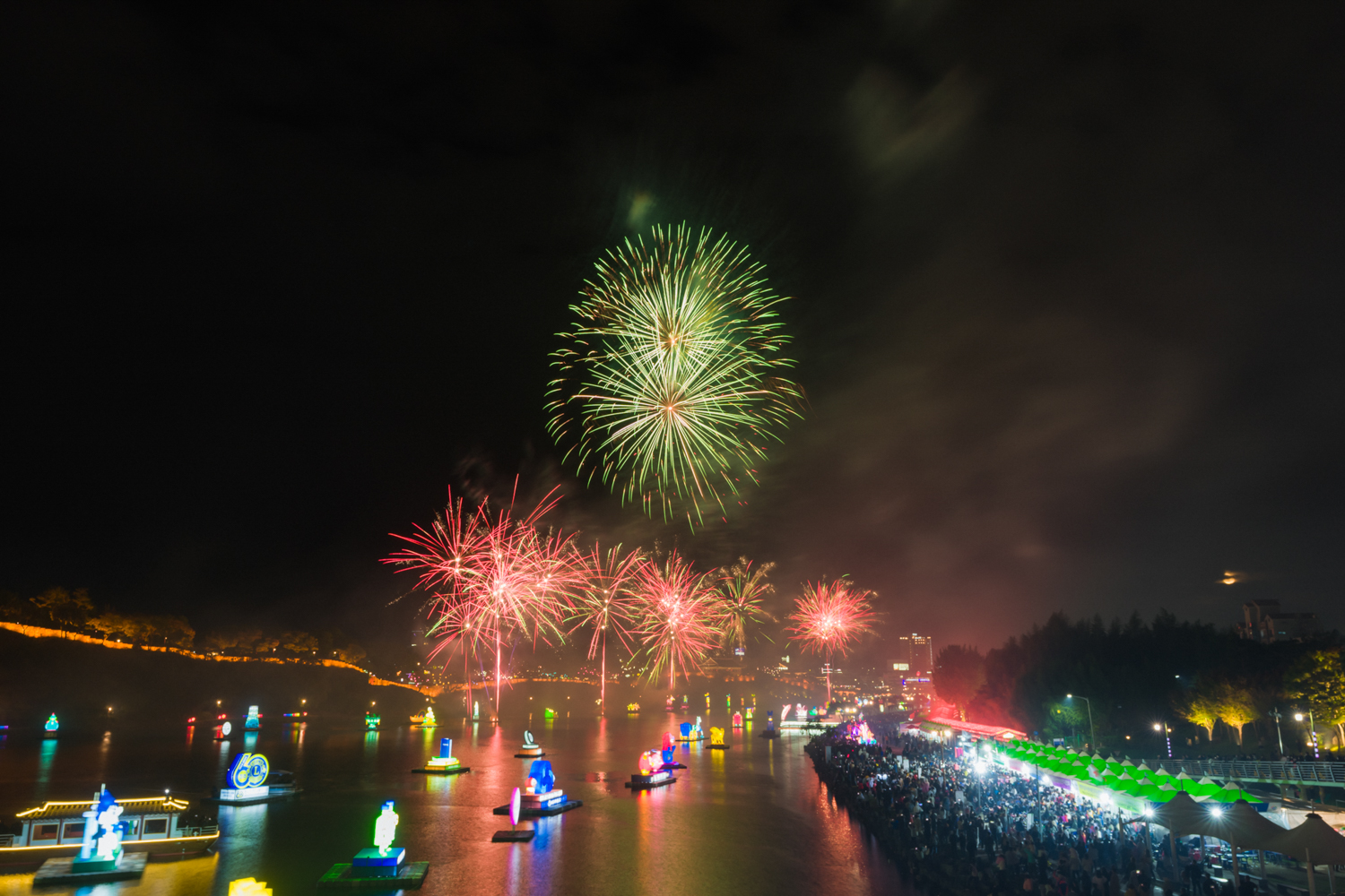 2024년 진주남강유등축제 축제사진