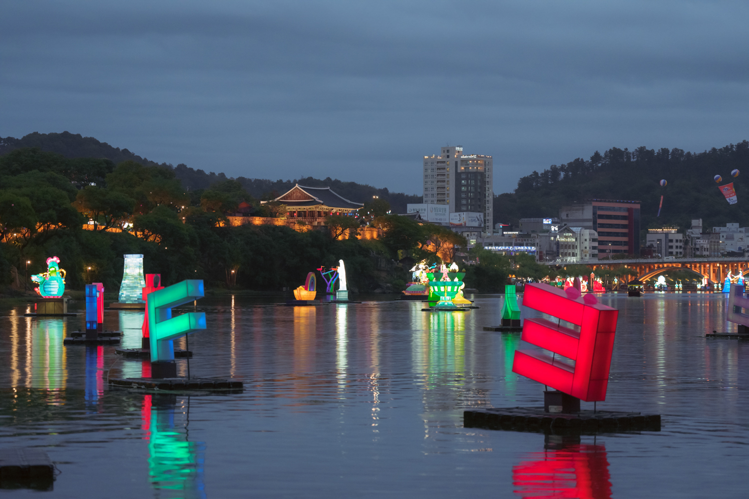 2024년 진주남강유등축제 축제사진