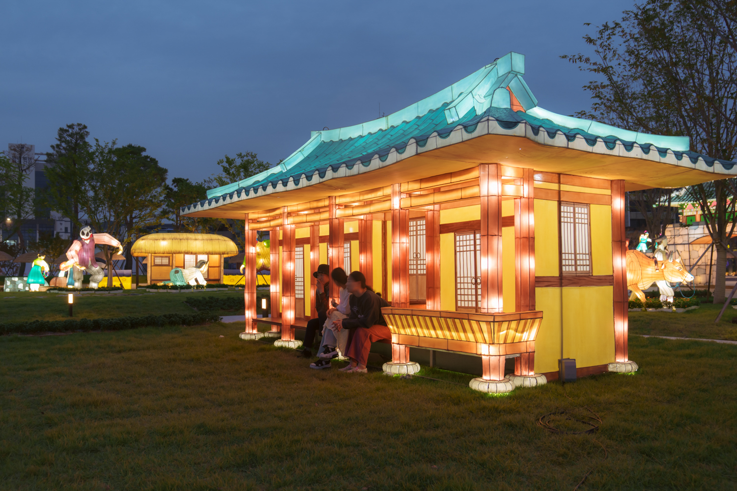 2024년 진주남강유등축제 축제사진