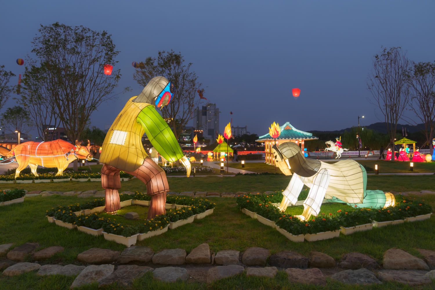 2024년 진주남강유등축제 축제사진