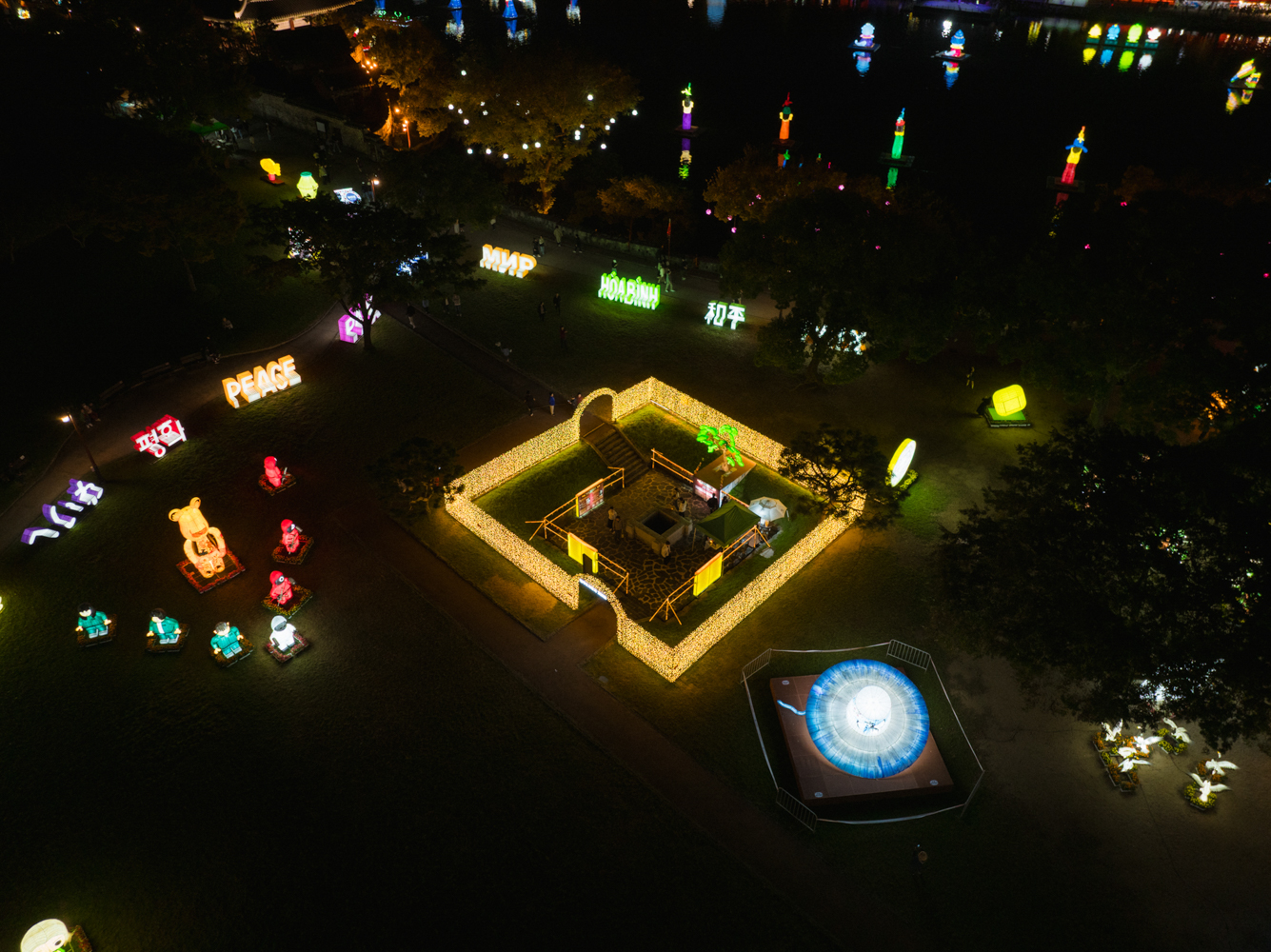 2024년 진주남강유등축제 축제사진