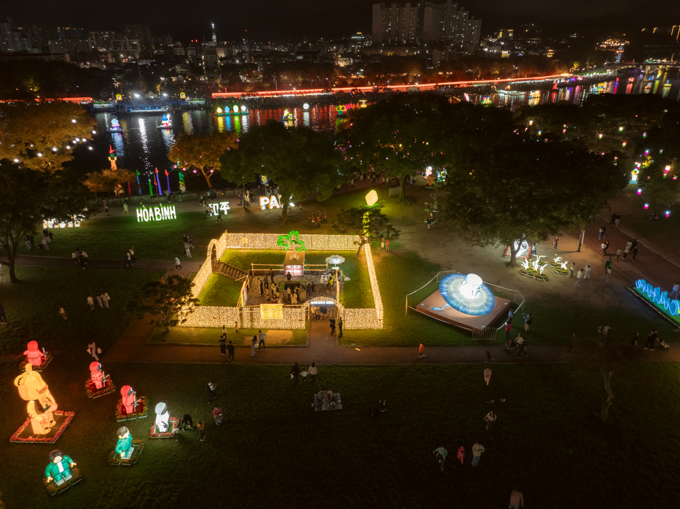 2024년 진주남강유등축제 축제사진